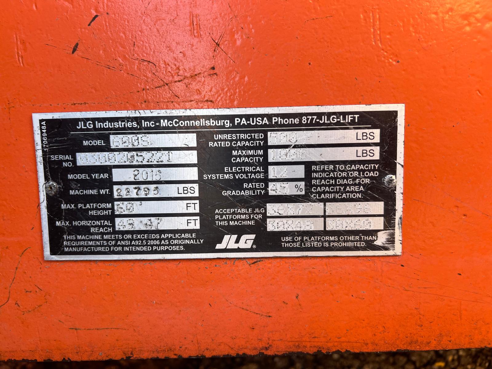 Sold - Telescopic Boom Lift - View 6